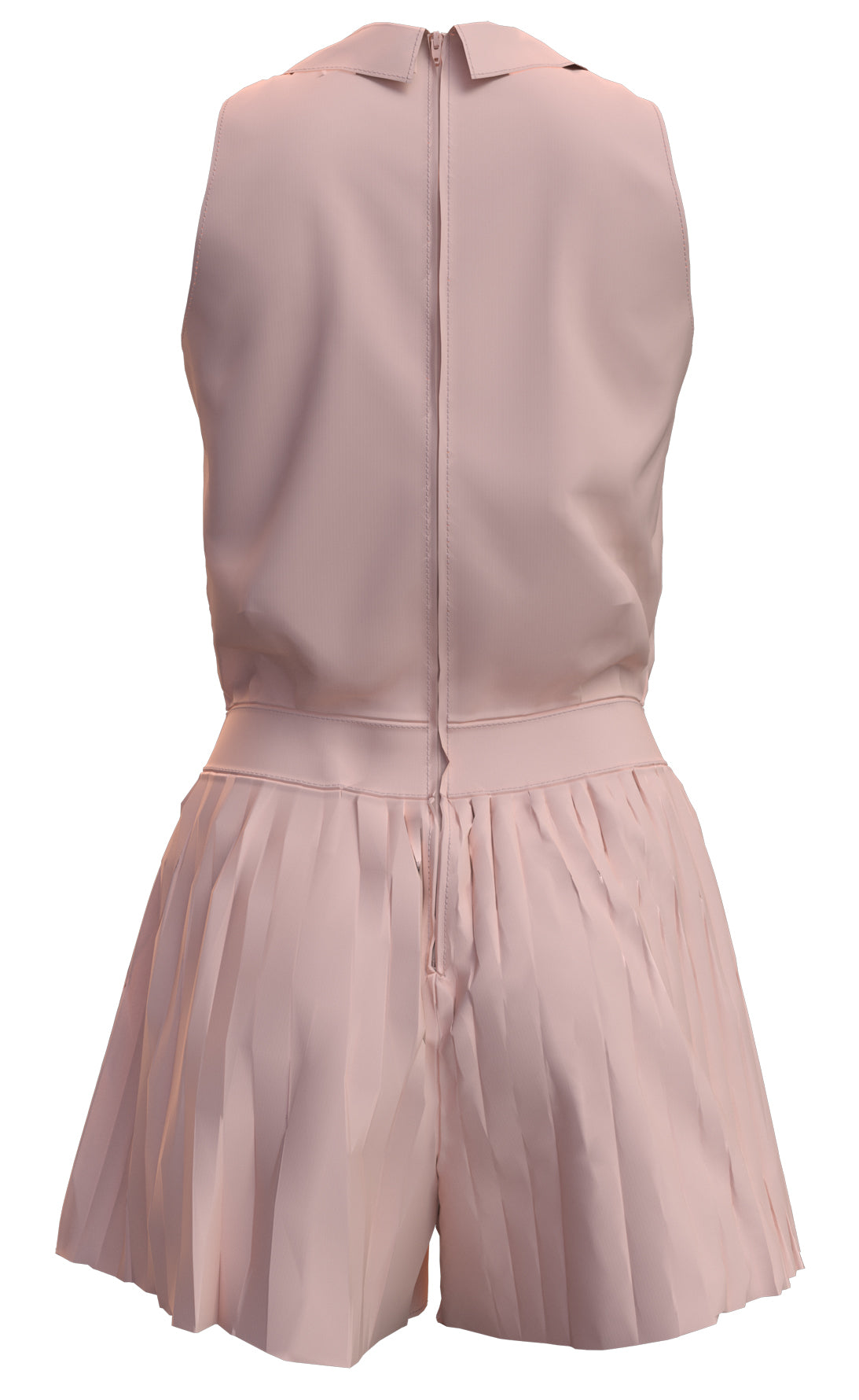Performance Pleated Romper