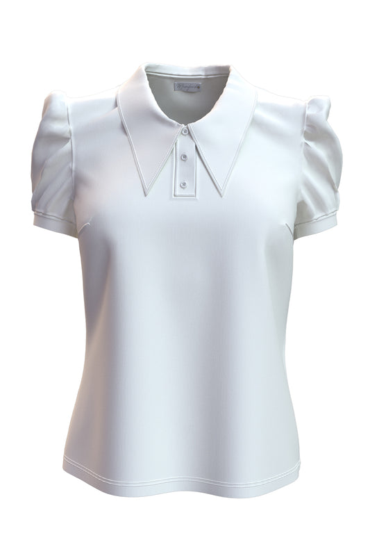 Pointed Collar Polo