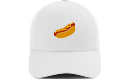 Hot Dog Novelty Dad Cap