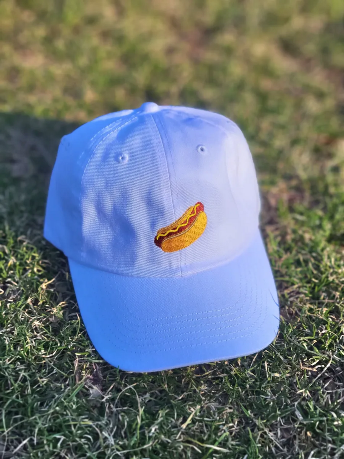 Hot Dog Novelty Dad Cap